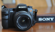 Sony DSLR A700,  объектив 18-70mm,  3, 5-5, 6d,  вспышка Sony HVL-F42AM
