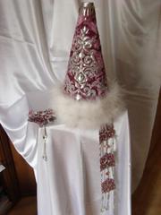 Презентабельное казахское свадебное платье. Национальная одежда