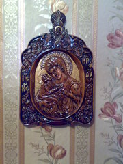 Резная икона, Владимирская пр. Богородица
