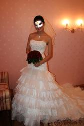 Продам шикарное свадебное платье!!1