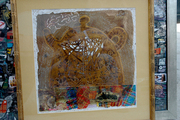 Картины казахстанских художников в Алматы в МФК Глобус