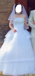 свадебное платье шикарное,  со sworovski-ми камнями