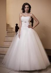 Свадебное платье цвет - айвори 
