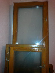 деревянные окна, дверь балконная(столярка)