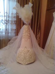 Продам шикарное казахское свадебное платье!
