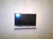 Установка навеска телевизоров на стену в Алматы3