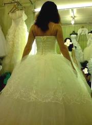 Шикарное свадебное платье р 40-44