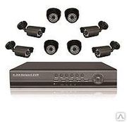 Готовый комлект системы видеонаблюдения на 8 видеокамер