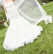 Свадебное платье,  модель Русалка
