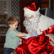 Заказать поздравление от Дедушки мороза и Снегурочки на дом в Алматы.