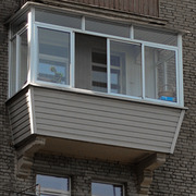 Утепление и обшивка балкона сайдингом