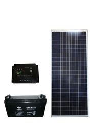 Солнечные батареи для дома по акции 12В/0, 7КВт*ч в сутки