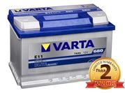 Аккумулятор Varta на Renault с доставкой и установкой 87074808949