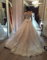 Ооскошное свадебное платье