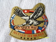 Наклейка No space war