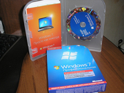 Microsoft Windows 7  Professional Russian (СНГ) Box  32 64 Bit