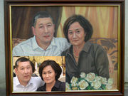 Портреты по фото в Алматы ручной работы живопись стаж 18 лет.