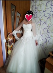 Платье свадебное Айвори Алматы 
