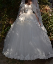 Продам б/у свадебное платье 