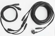 10м Power/XLR кабель для подключения 2х активных колонок к микшеру