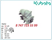 Стартер Kubota v1200,  d1105,  v2607,  v3307 16611-63012