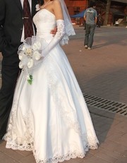 Крвсивое свадебное платье!