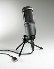 Конденсаторный микрофон Audio-Technica AT2020 USB (Алматы)